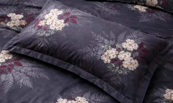Floral_Print_Dark_Flat_Bedsheet