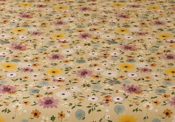 Floral_Print_Elastic_Fitted_Bedsheet