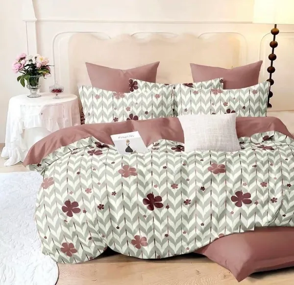 Floral_Print_Flat_Bedsheet