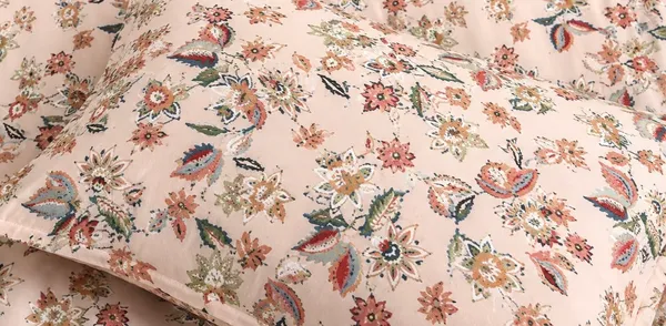 Litly_Floral_Print_Flat_Bedsheet