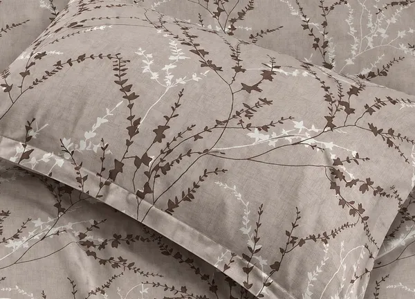 Grey_Botanical_Print_Flat_Bedsheet
