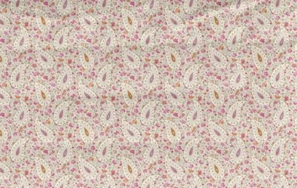 Pink_Floral_Paisley_Print_Flat_Bedsheet
