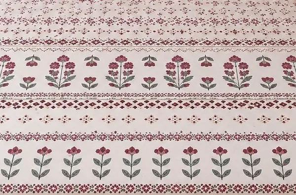 Floral_Print_Elastic_Fitted_Double_Bedsheet