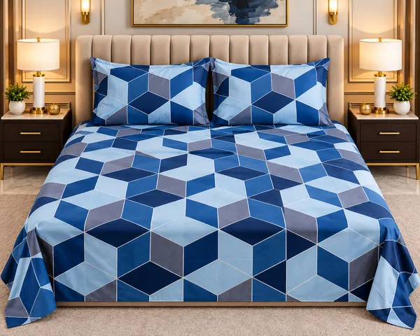 220_TC_Cotton_Blend_Bedsheet_|_Double_Size_Flat_Bedsheet_|_2_Pillow_Covers