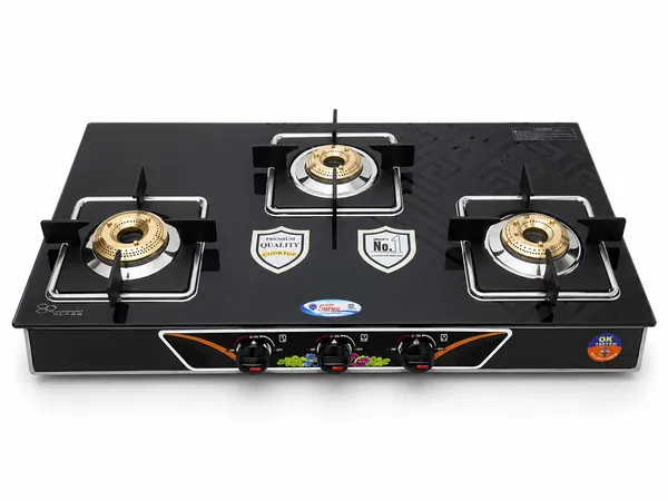 Shiv_Surya_3_Burner_Gas_Stove_|_High_Power_Premium_Indian_Brass_Burner_|_Manual_Ignition_Cooktop_|_Isi_Certified_Toughened_Glass_Gas_Stove_|