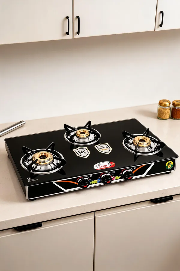 Shiv_Surya_3_Burner_Gas_Stove_|_High_Power_Premium_Indian_Brass_Burner_|_Manual_Ignition_Cooktop_|_Isi_Certified_Toughened_Glass_Gas_Stove_|