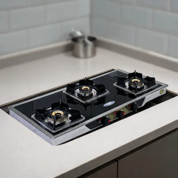Shiv_Surya_3_Burner_Gas_Stove_|_High_Power_Premium_Indian_Brass_Burner_|_Manual_Ignition_Cooktop_|_Isi_Certified_Toughened_Glass_Gas_Stove_|