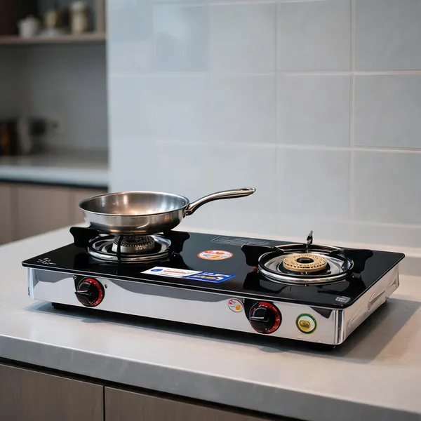 Shiv_Surya_Cute_2_Burner_Gas_Stove_With_Toughened_Glass_|_Tri-Pin_Brass_Burners_|_Manual_Ignition_|_Heavy-Duty_Ss_Frame_|_Compact_Nano_Design_|_Isi_Certified_|