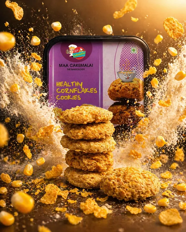 Maa_Cakemalai_Jaggery_Cornflakes_Cookies