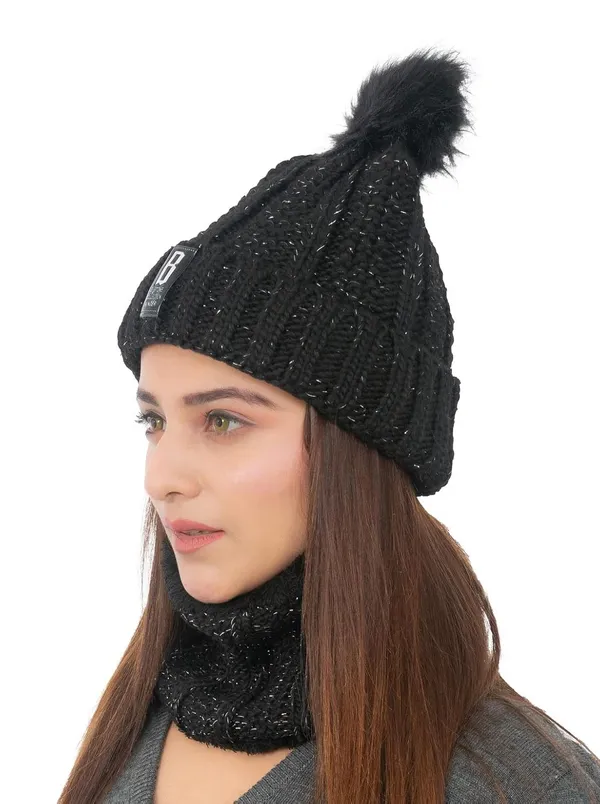 Women_S_Woolen_Cap_With_Neck_Warmer_Set