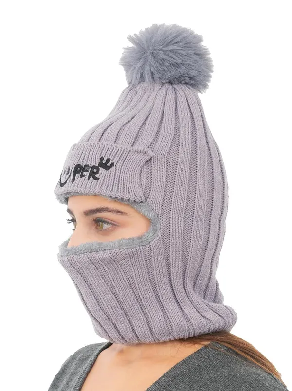 Women_Woolen_Monkey_Cap_With_Neck_Warmer
