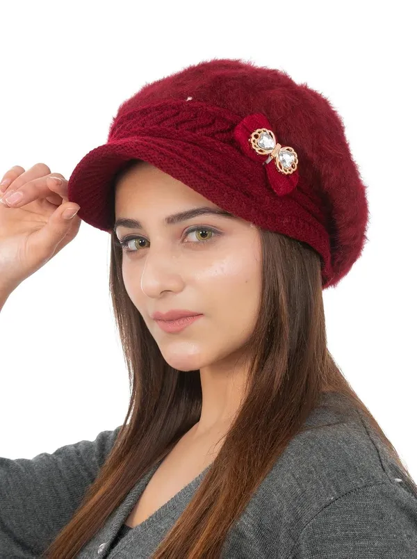Women_S_Knitted_Woolen_Beret_Hat