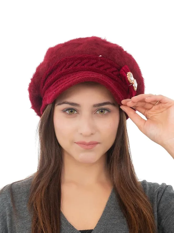 Women_S_Knitted_Woolen_Beret_Hat