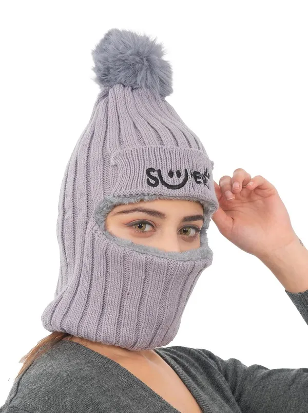 Women_Woolen_Monkey_Cap_With_Neck_Warmer