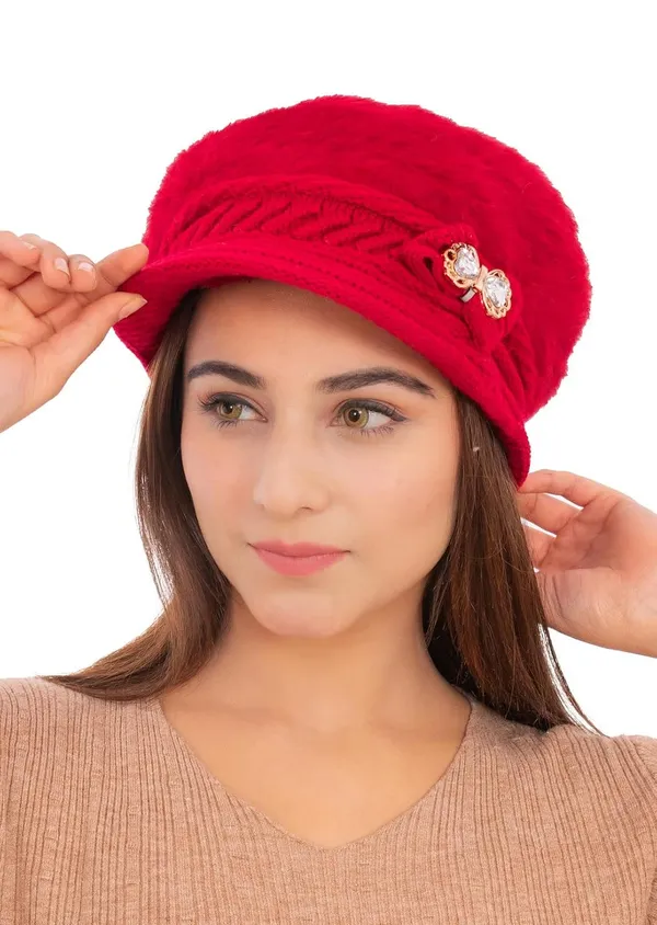 Women_S_Knitted_Woolen_Beret_Hat