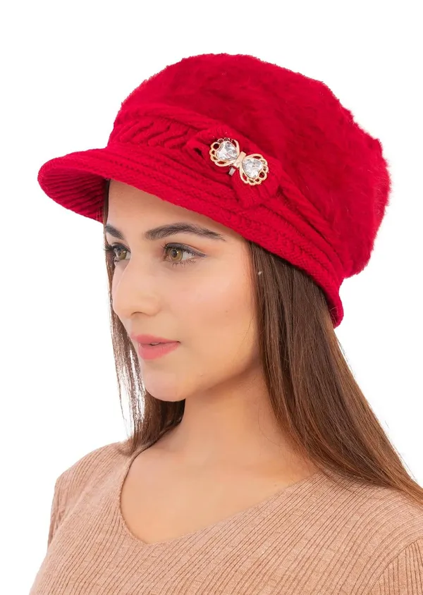 Women_S_Knitted_Woolen_Beret_Hat