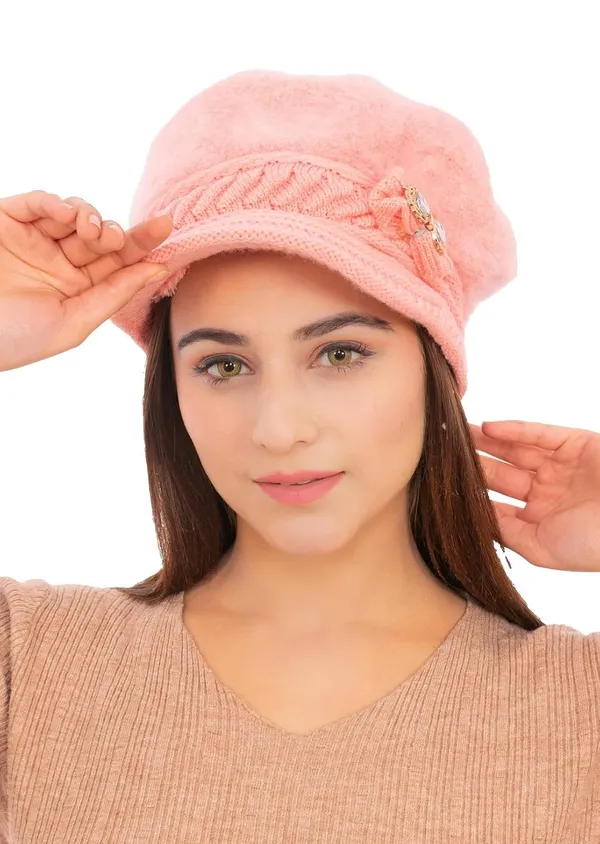 Women_S_Knitted_Woolen_Beret_Hat