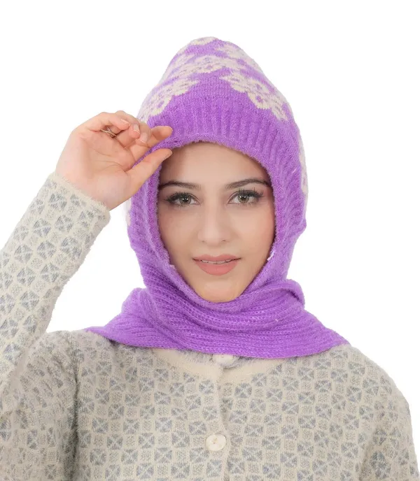 Knitted_Woolen_Cap_With_Muffler