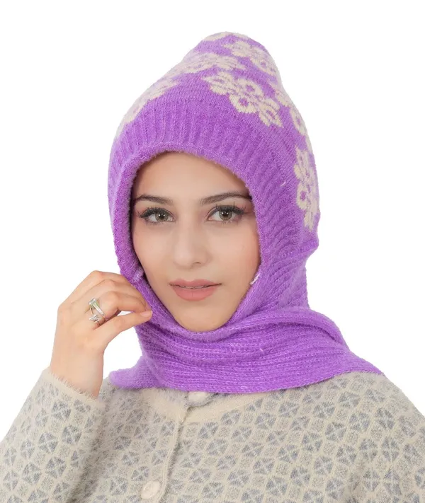 Knitted_Woolen_Cap_With_Muffler