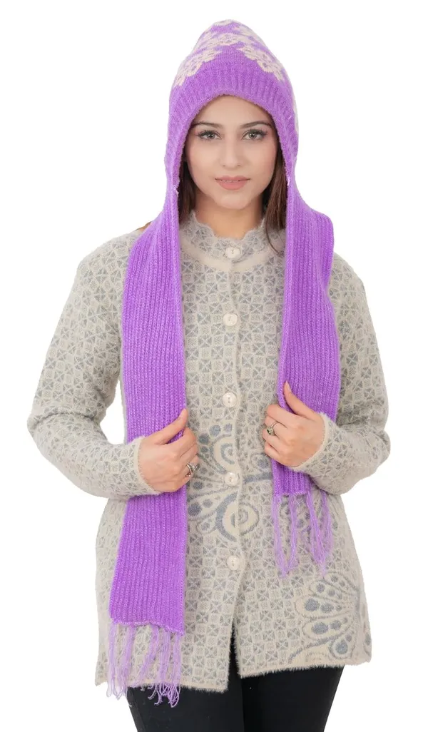 Knitted_Woolen_Cap_With_Muffler