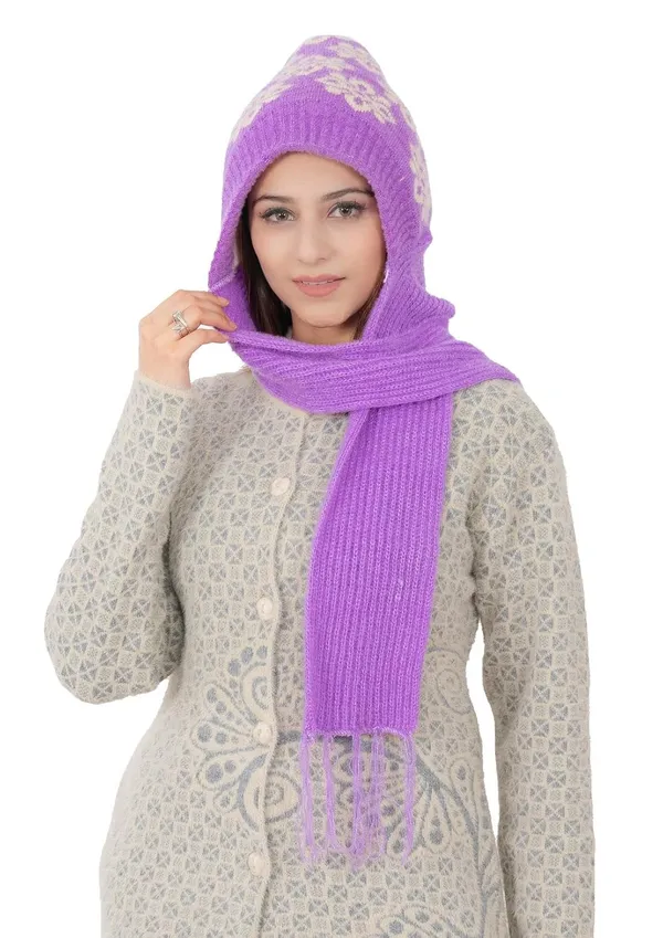 Knitted_Woolen_Cap_With_Muffler