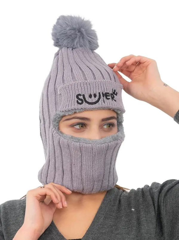 Women_Woolen_Monkey_Cap_With_Neck_Warmer