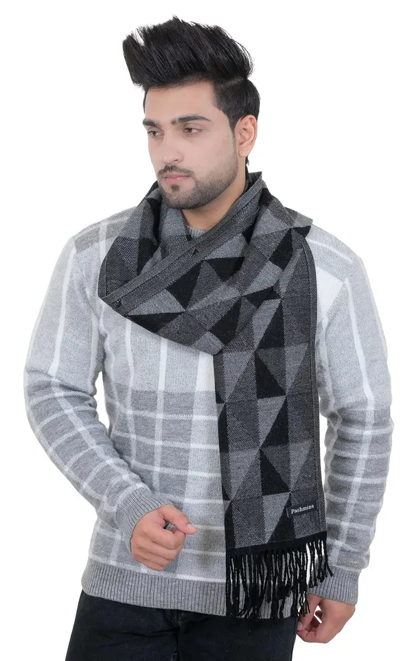 Checkered_Woolen_Acrylic_Muffler