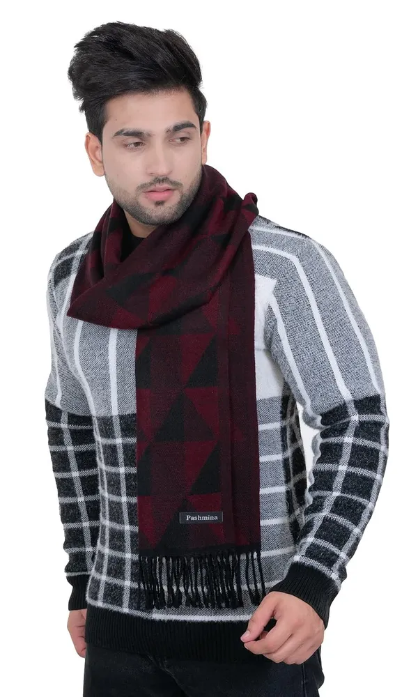 Checkered_Woolen_Acrylic_Muffler