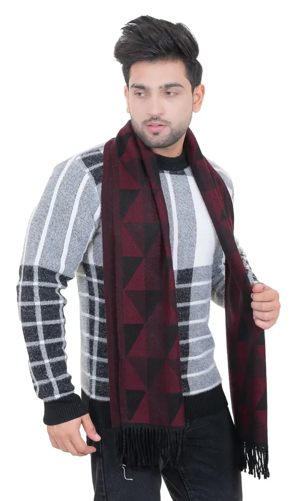 Checkered_Woolen_Acrylic_Muffler