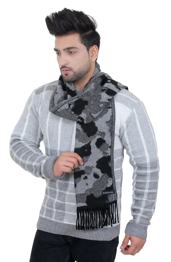 Checkered_Woolen_Acrylic_Muffler