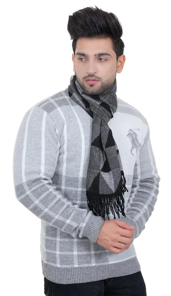 Checkered_Woolen_Acrylic_Muffler