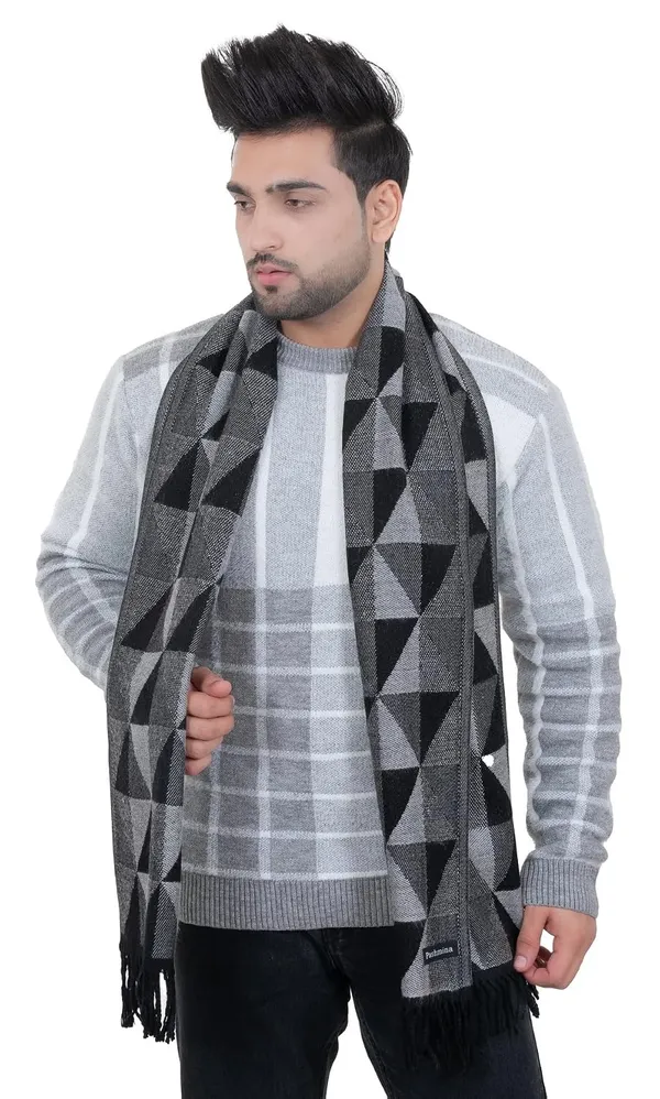 Checkered_Woolen_Acrylic_Muffler