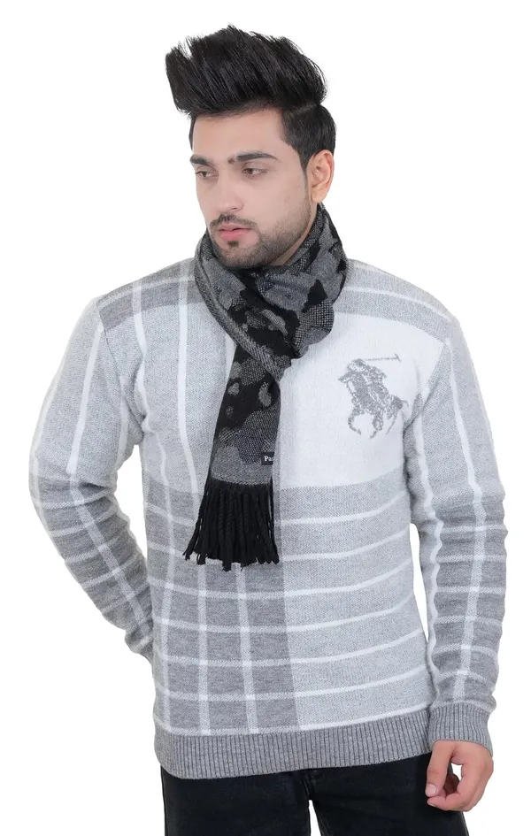Checkered_Woolen_Acrylic_Muffler