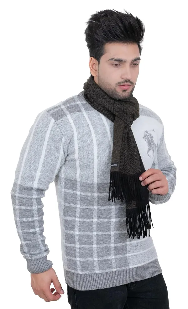 Checkered_Woolen_Acrylic_Muffler