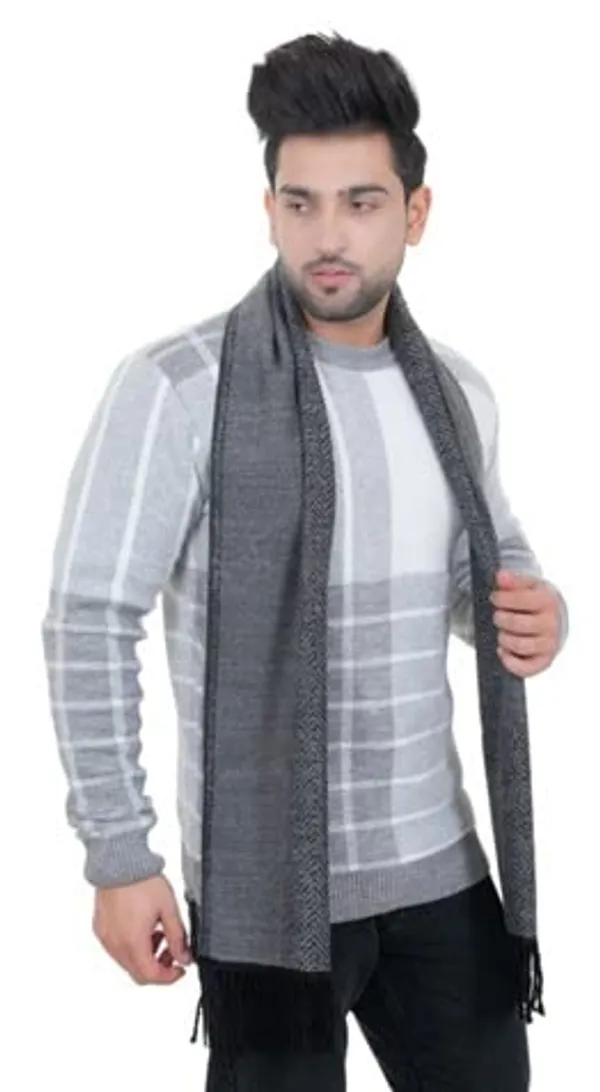 Checkered_Woolen_Acrylic_Muffler