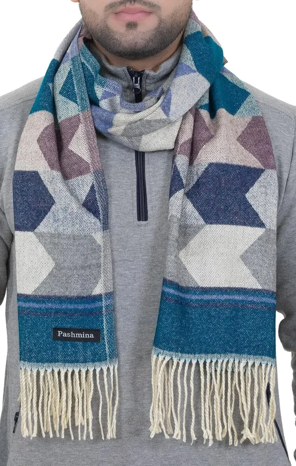 Checkered_Woolen_Acrylic_Muffler