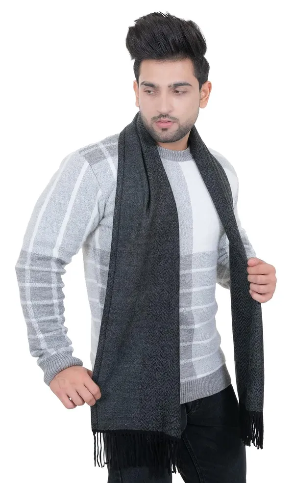 Checkered_Woolen_Acrylic_Muffler