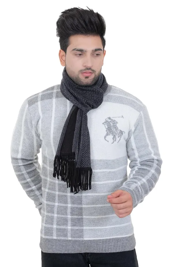 Checkered_Woolen_Acrylic_Muffler