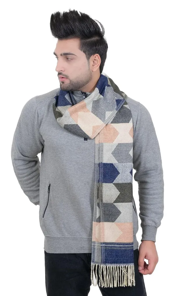 Checkered_Woolen_Acrylic_Muffler