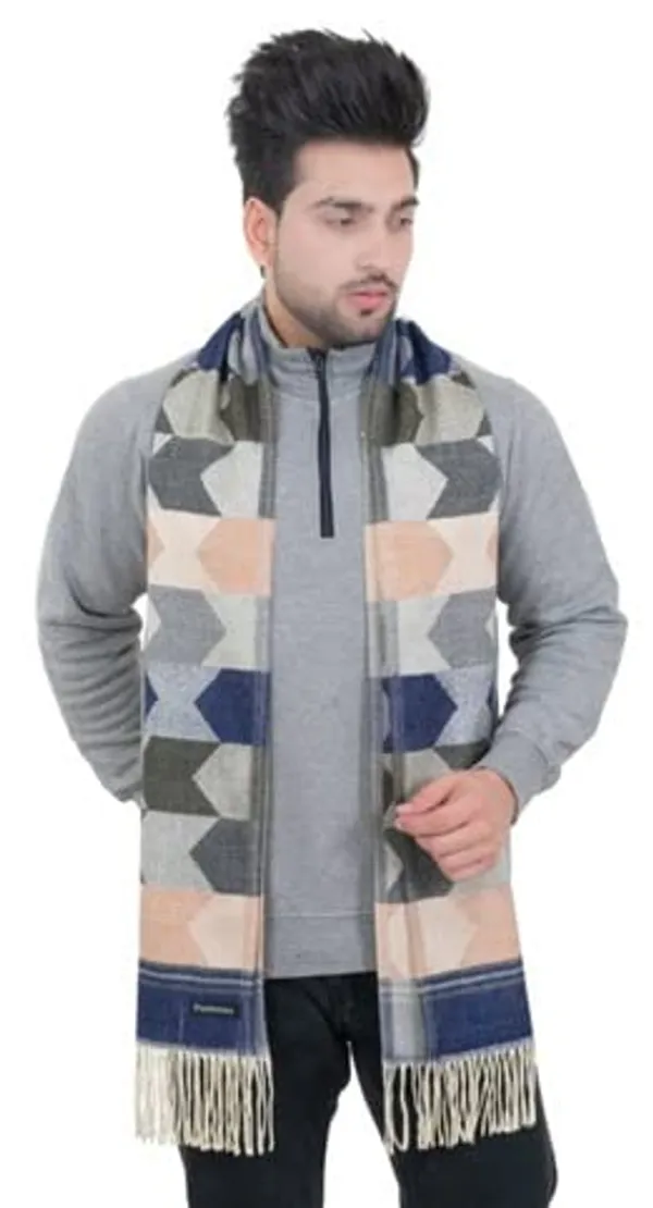 Checkered_Woolen_Acrylic_Muffler