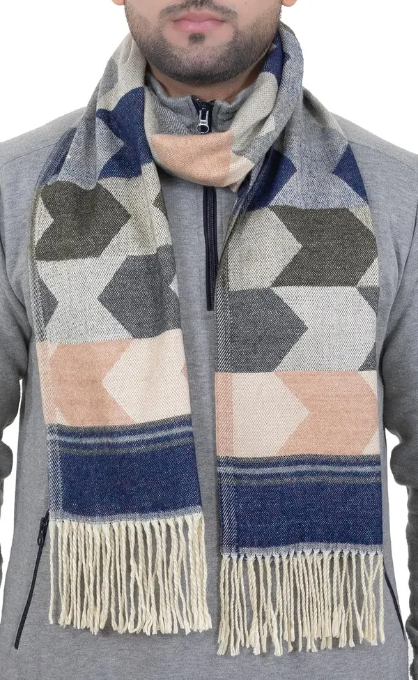 Checkered_Woolen_Acrylic_Muffler