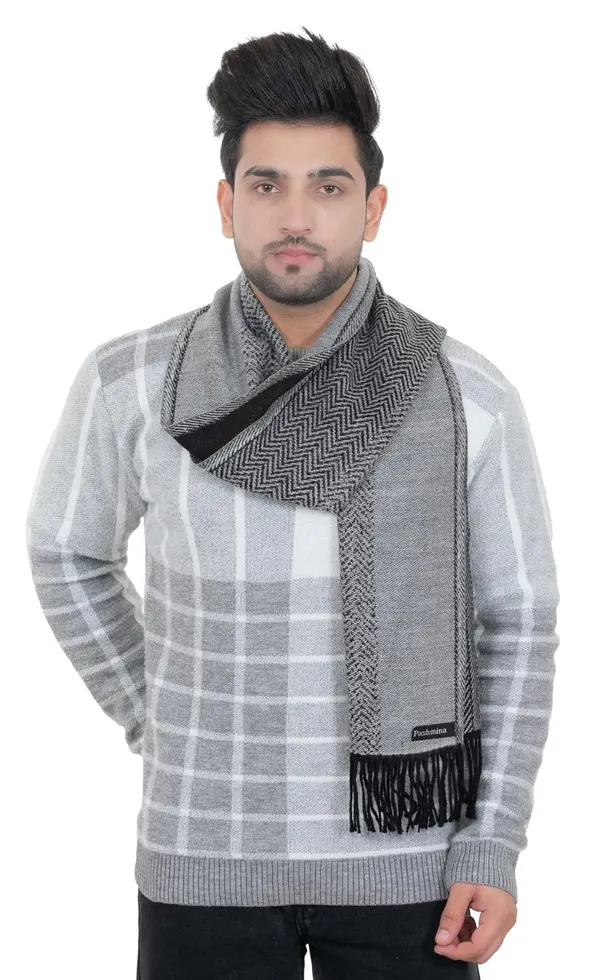 Checkered_Woolen_Acrylic_Muffler