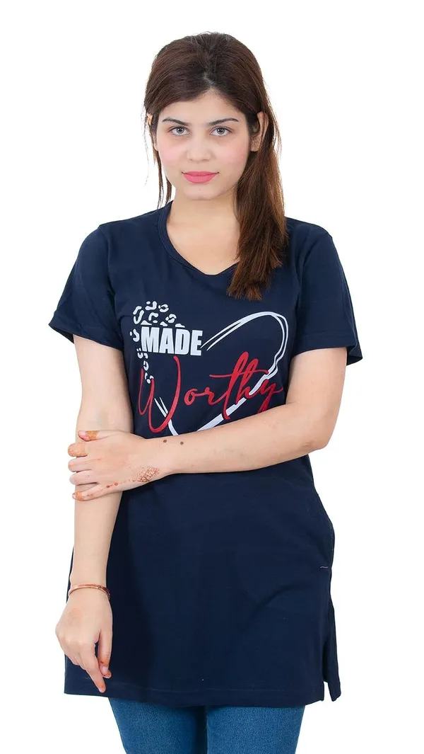 Women_S_Cotton_T_Shirt_With_Pocket