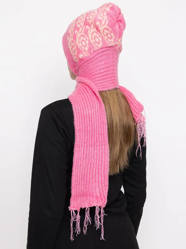Women_S_Knitted_Woolen_Cap_With_Muffler_And_Gloves_Set