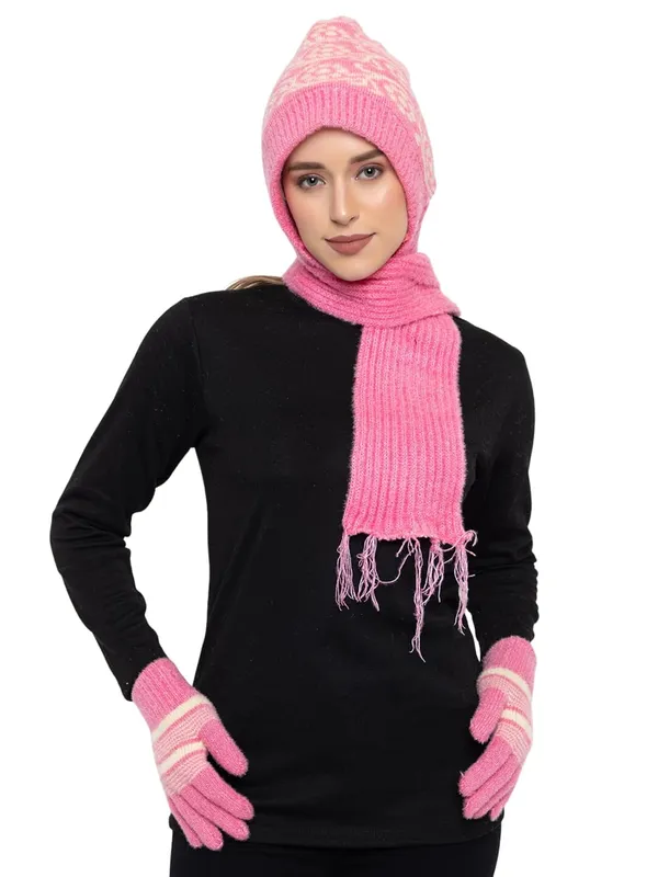 Women_S_Knitted_Woolen_Cap_With_Muffler_And_Gloves_Set