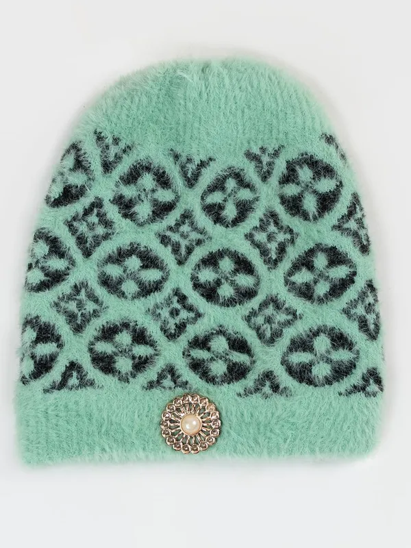 Women_Woolen_Beanie_Cap_With_Fur_Lining