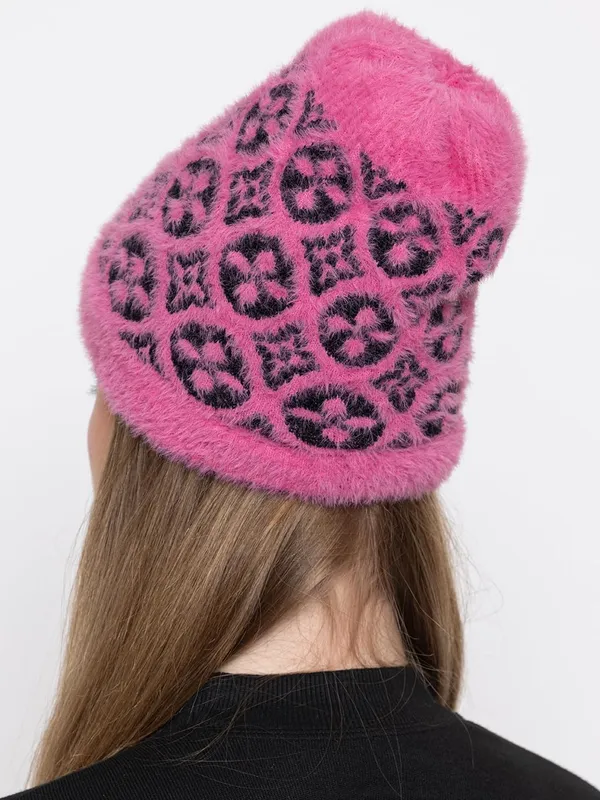 Women_Woolen_Beanie_Cap_With_Fur_Lining