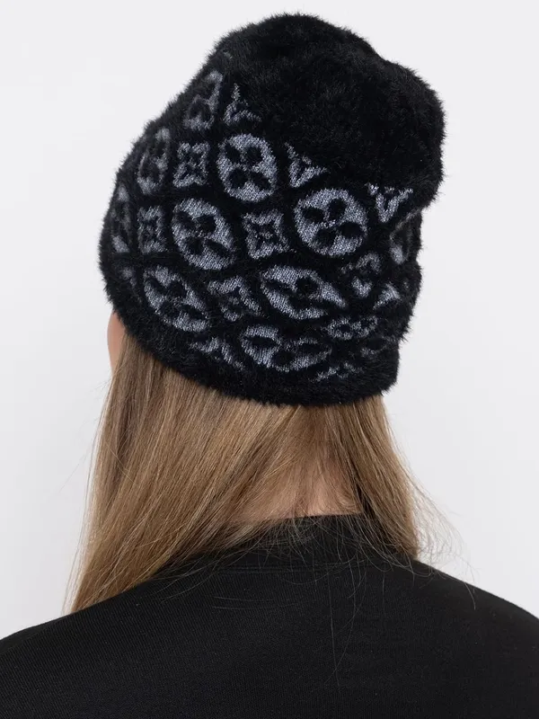 Women_Woolen_Beanie_Cap_With_Fur_Lining
