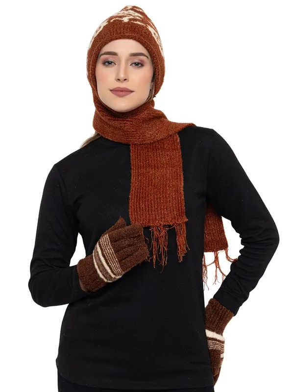 Women_S_Knitted_Woolen_Cap_With_Muffler_And_Gloves_Set