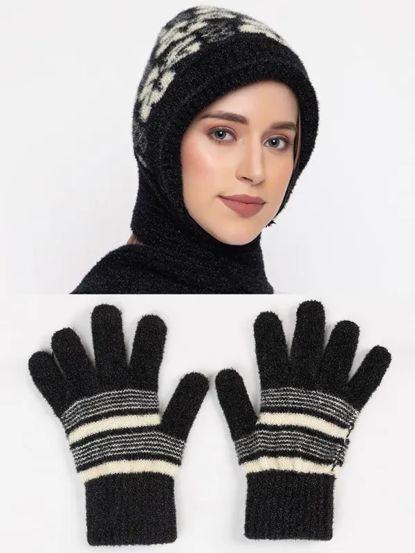 Women_S_Knitted_Woolen_Cap_With_Muffler_And_Gloves_Set